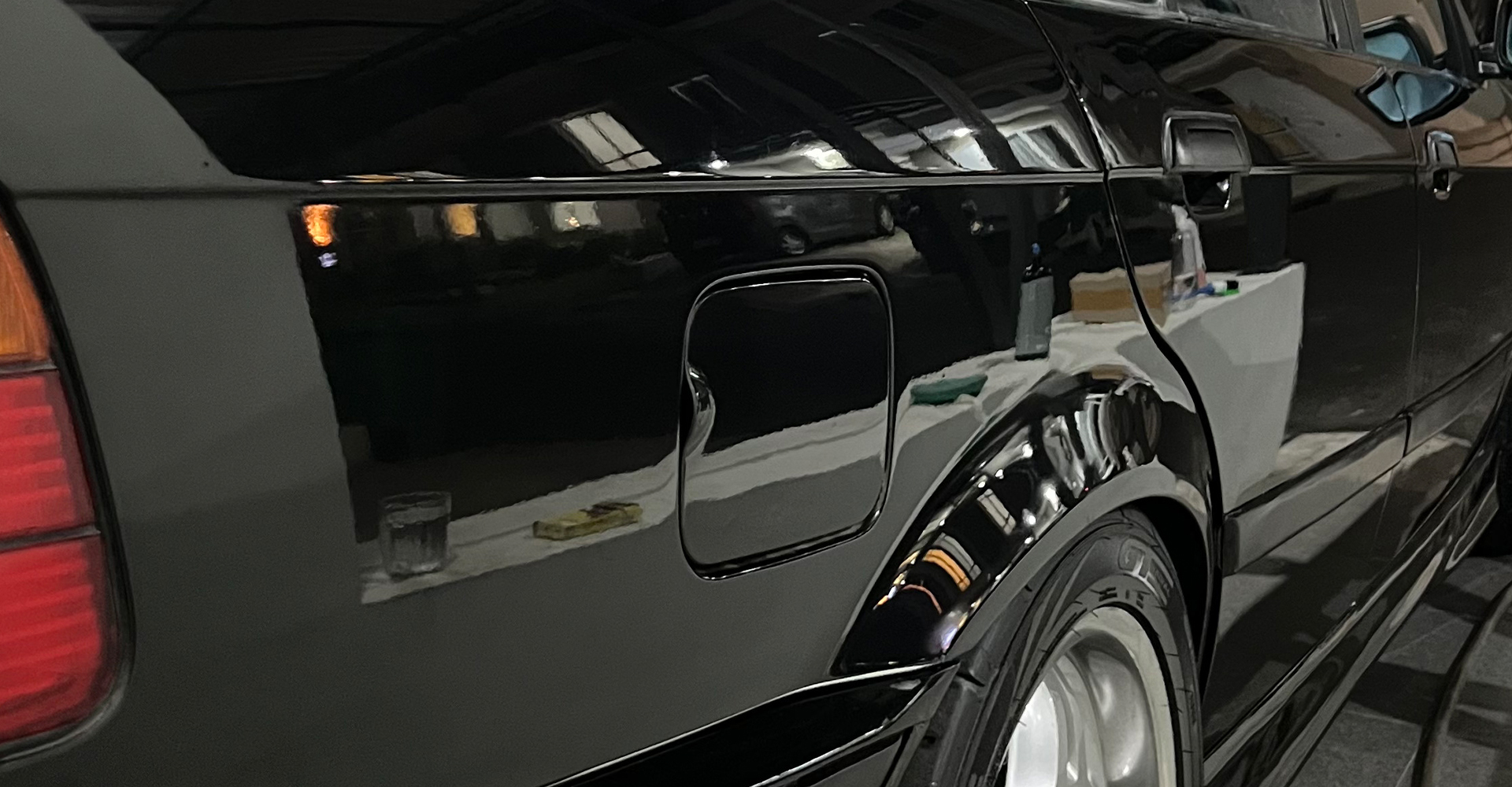 polishing detailing bmw