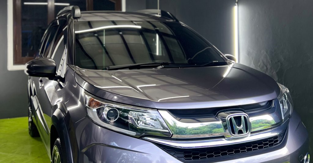 detailing honda brv kap mesin