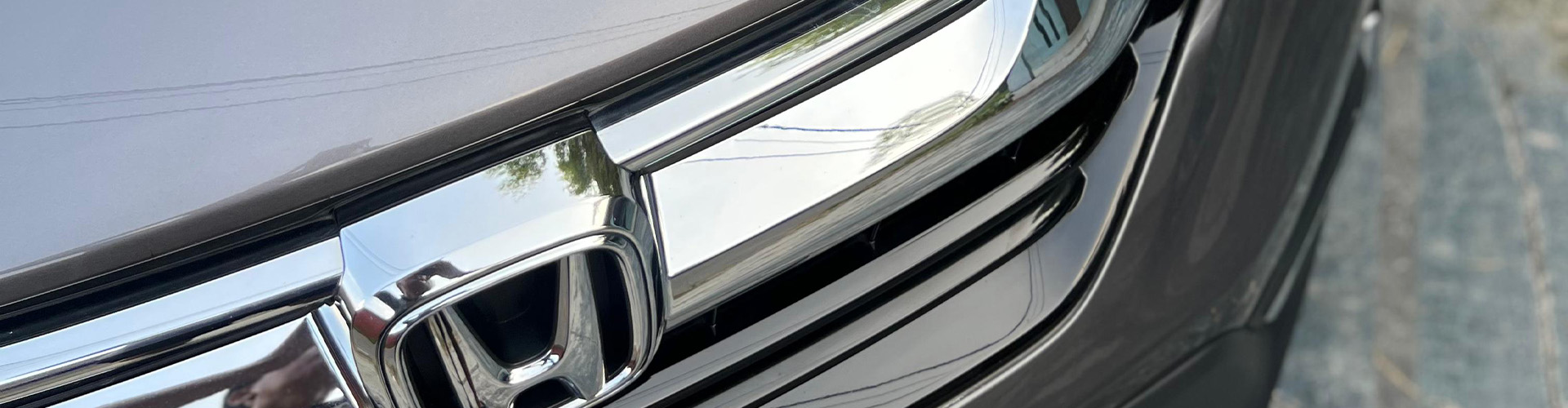 detailing depan honda brv